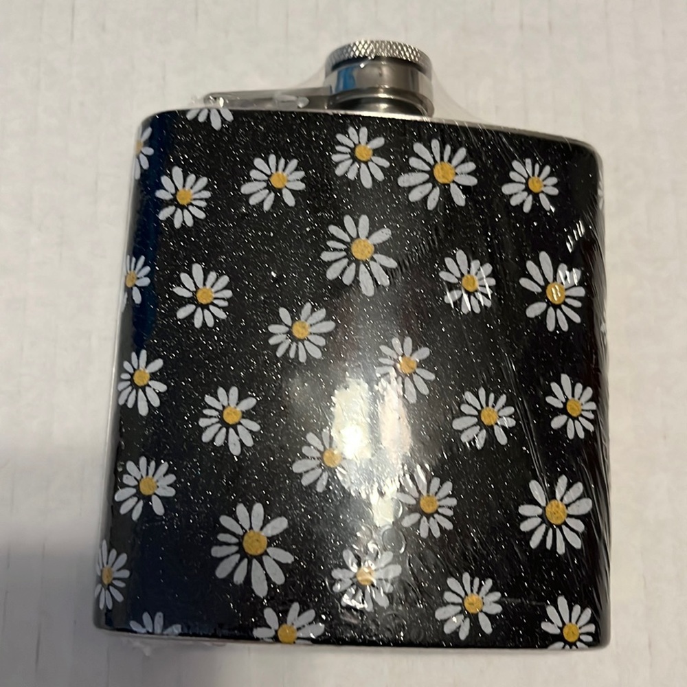 Flowered flask